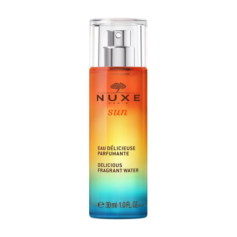Flacon Nuxe Sun Eau Délicieuse Parfumante avec spray, 30ml.