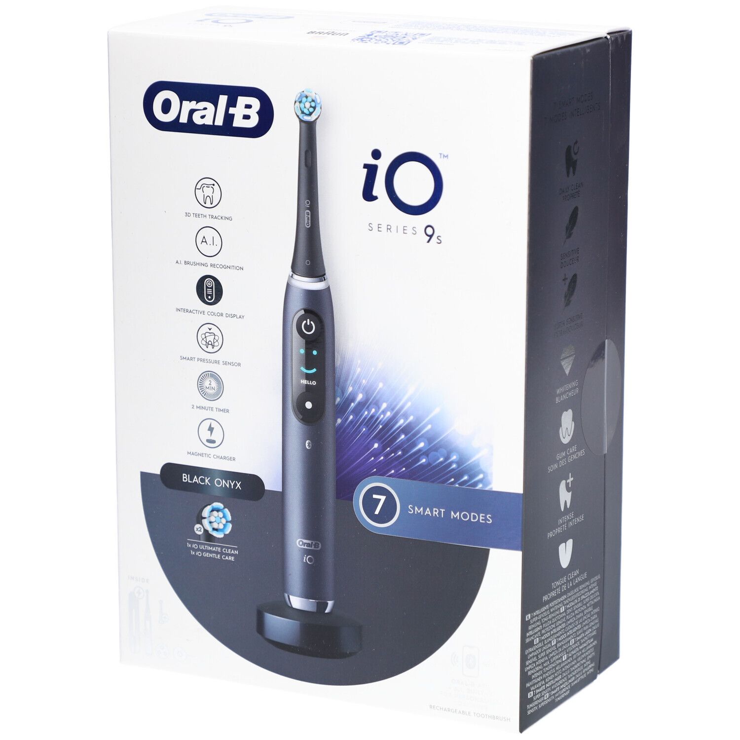 Oral-B iO™ Series 9S Elektrische Tandenborstel Volwassenen Black Onyx