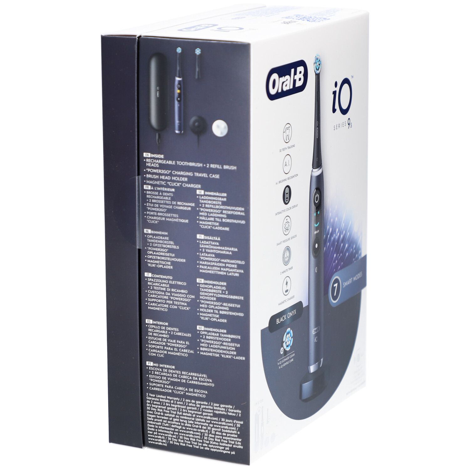 Oral-B iO™ Series 9S Elektrische Tandenborstel Volwassenen Black Onyx