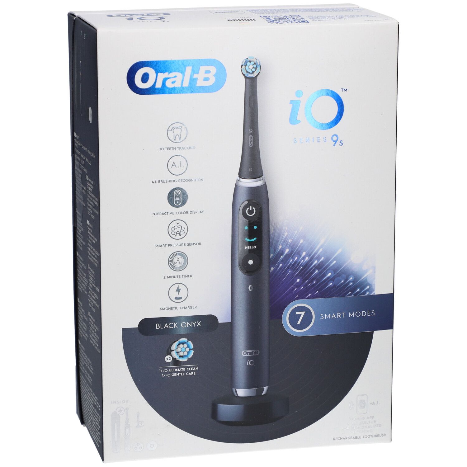 Oral-B iO™ Series 9S Elektrische Tandenborstel Volwassenen Black Onyx