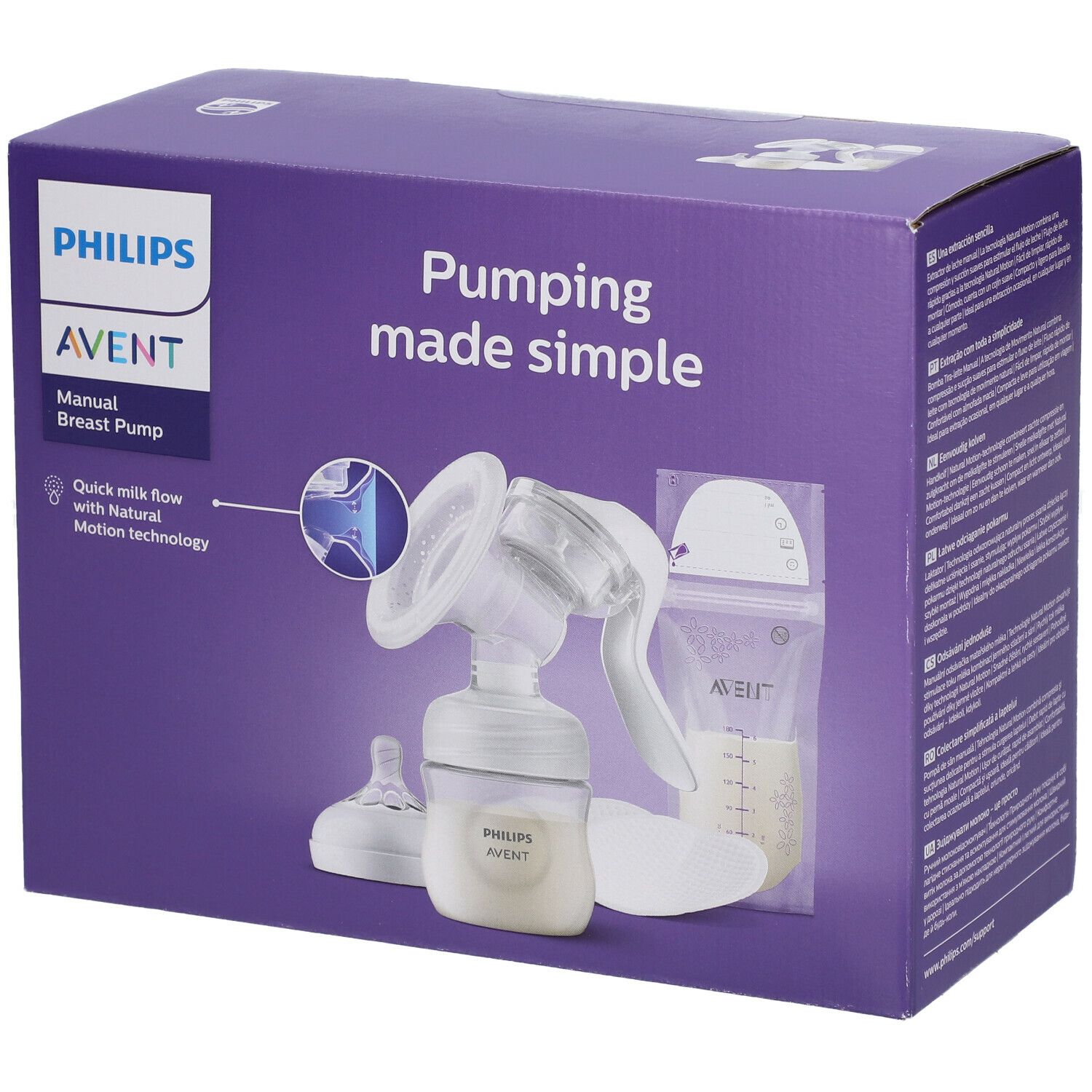 Philips Avent Tire Lait Manuel Natural Motion Set SCF430/20