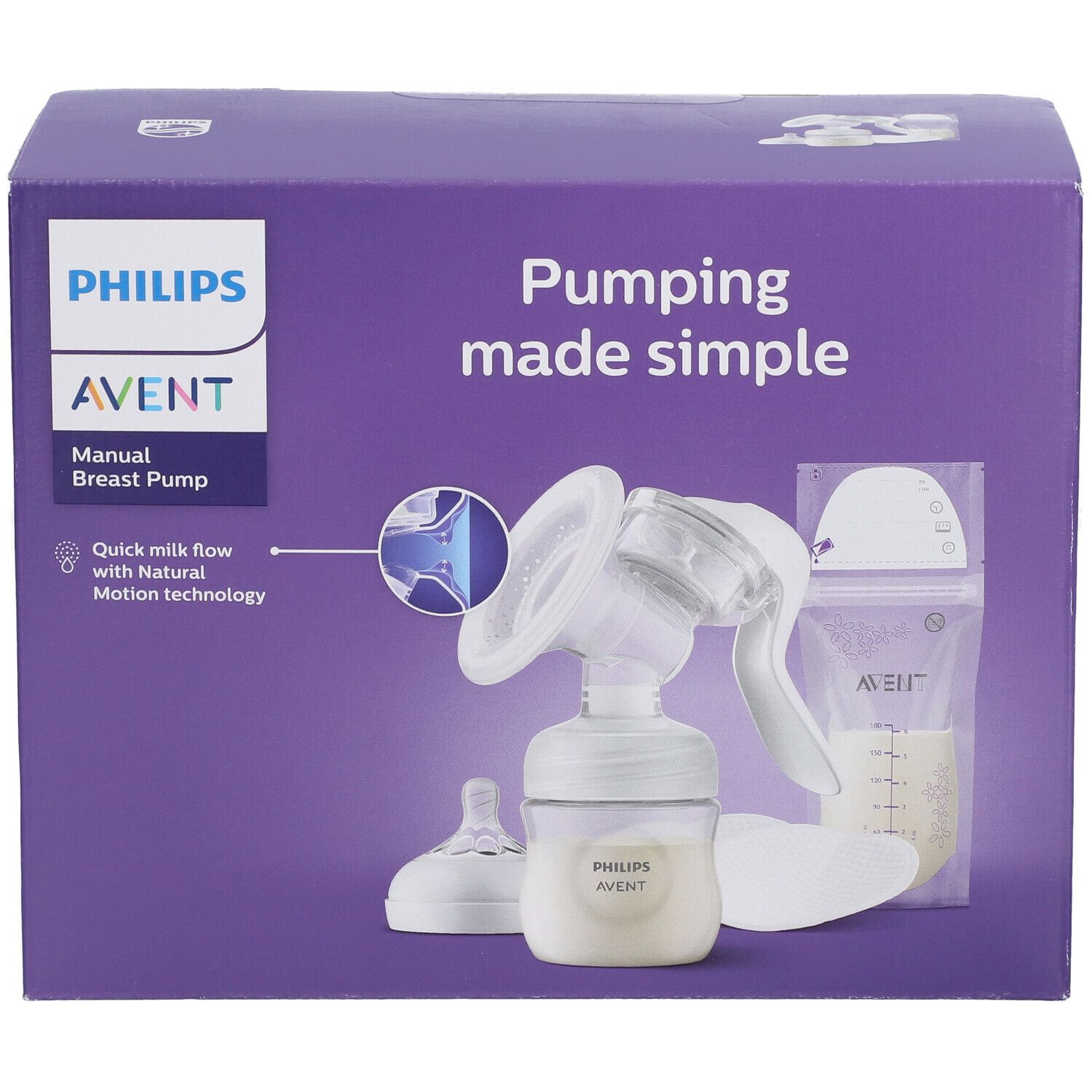 Philips Avent Tire Lait Manuel Natural Motion Set SCF430/20