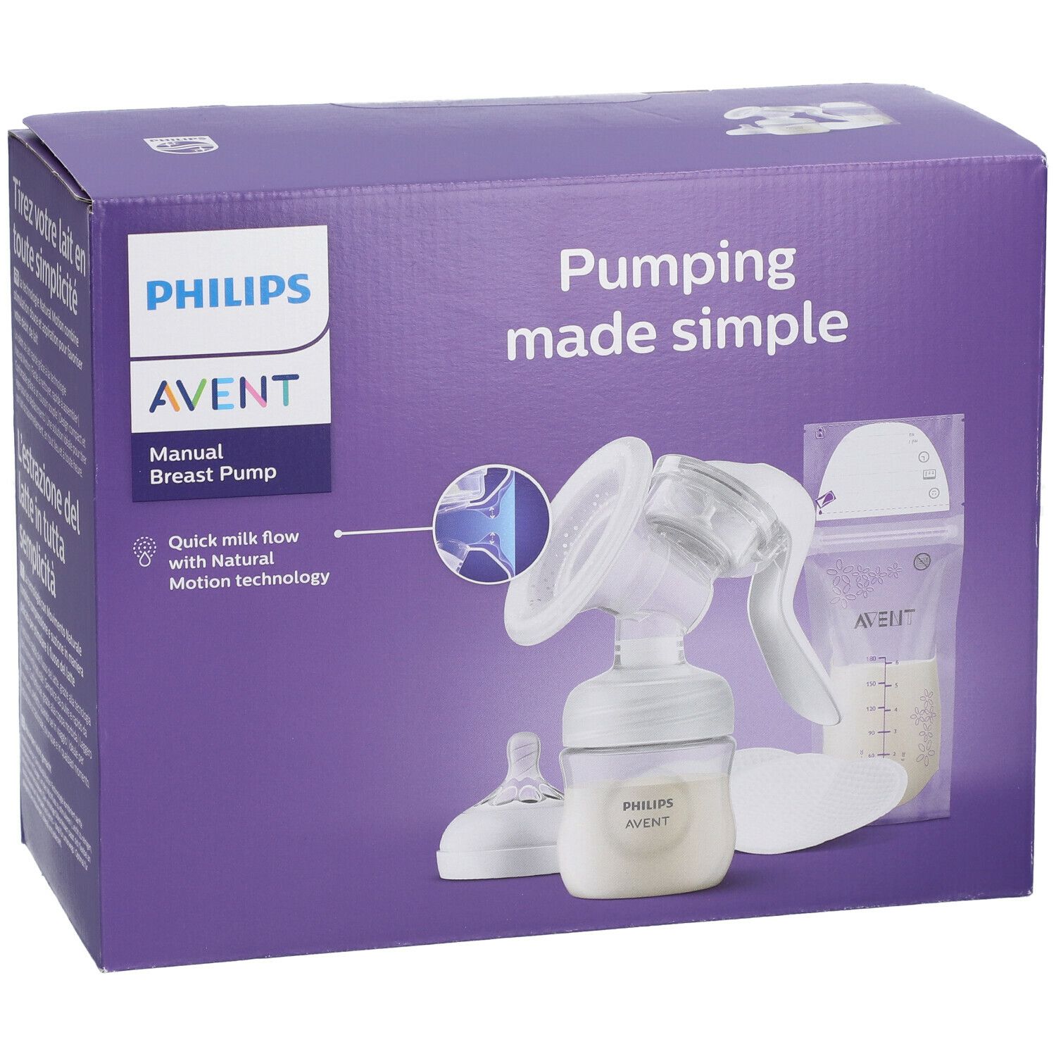 Philips Avent Tire Lait Manuel Natural Motion Set SCF430/20