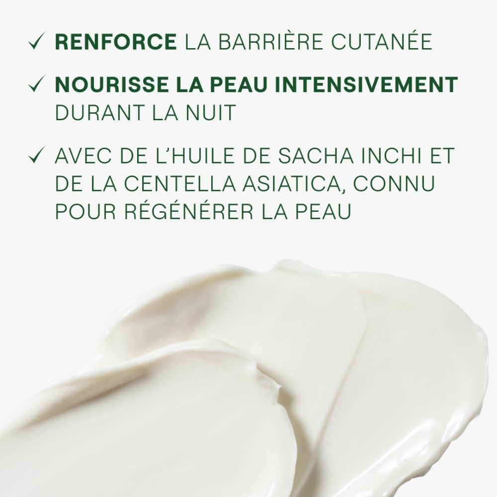 Soin de la peau à l'huile de Sacha Inchi et Centella Asiatica pour régénérer.