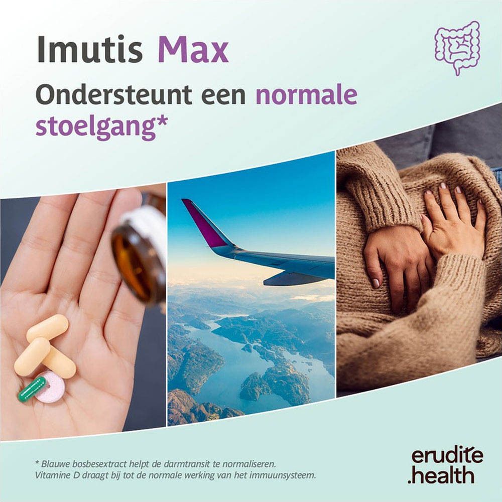 Imutis Max doos met 60 capsules, verbeterde formule.