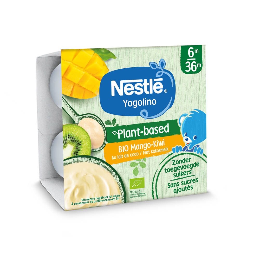 Nestlé® Yogolino Plant-Based Mango - Kiwi Bio