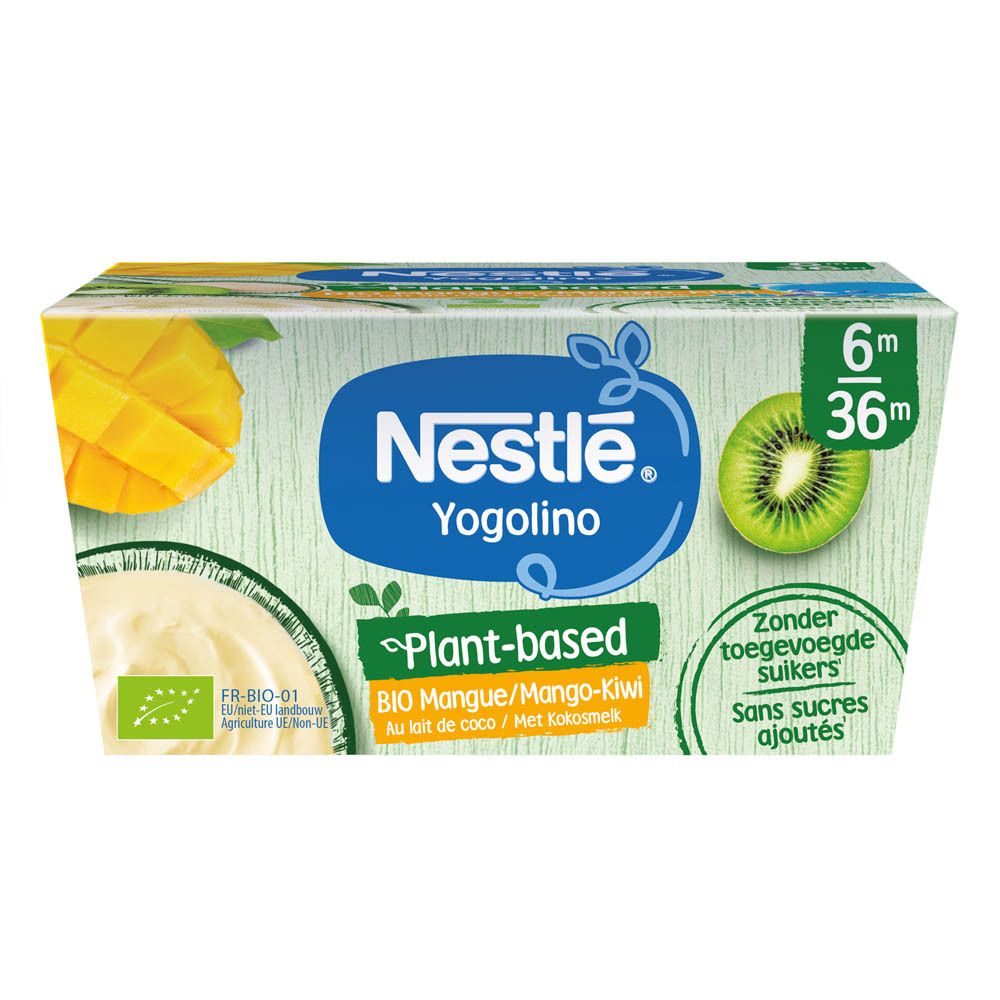 Nestlé® Yogolino Plant-Based Mango - Kiwi Bio