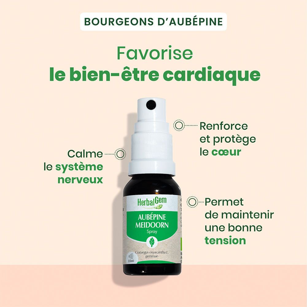 HerbalGem Aubépine Bio