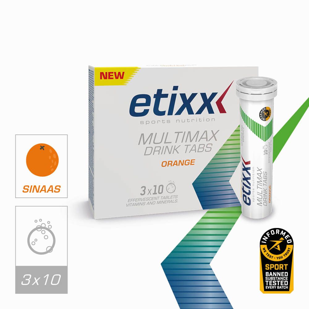 Etixx Multimax Drink Tabs Orange