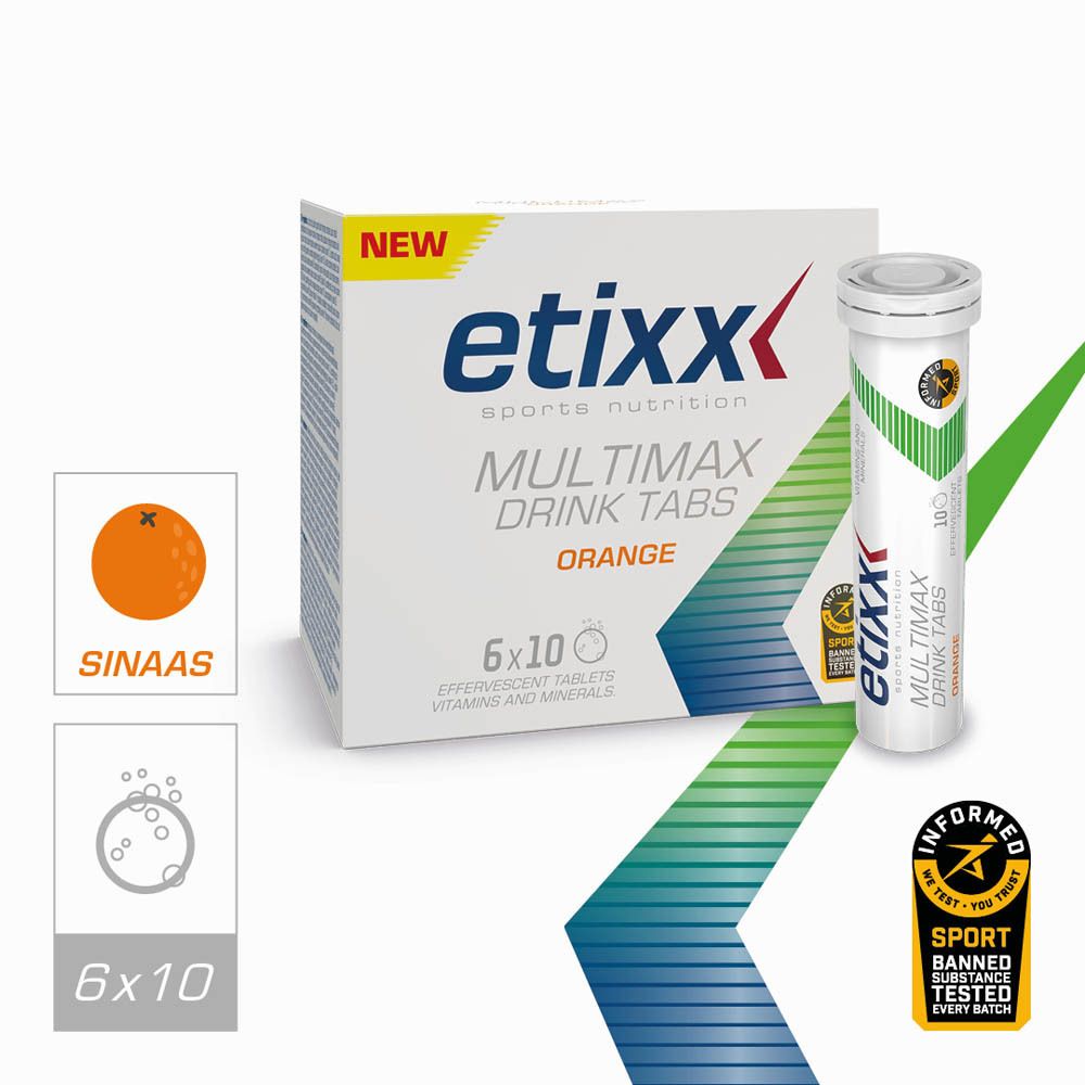 Etixx Multimax Drink Tabs Orange