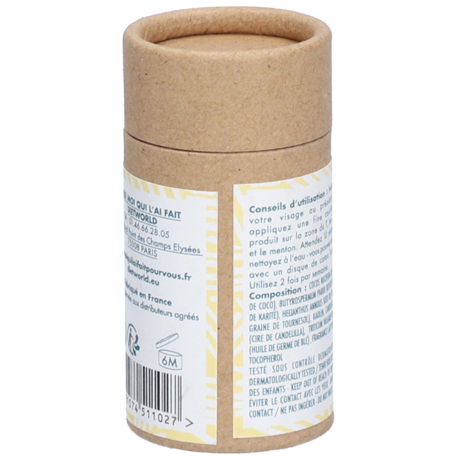 CMQLF Witte Klei Stick Masker