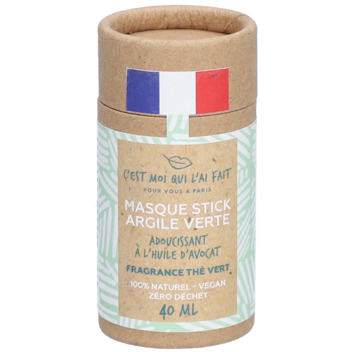 CMQLF Groene Klei Stick Masker