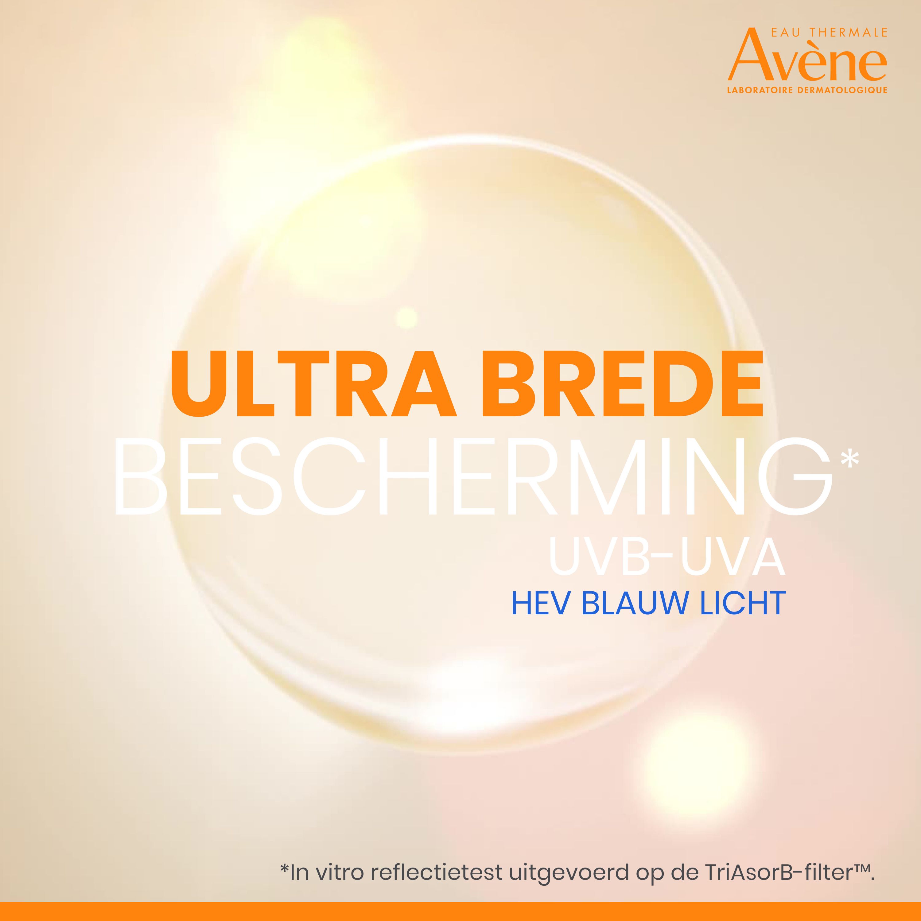 Avène Solaire SPF 50 Ultra Fluid flesje, 50ml.