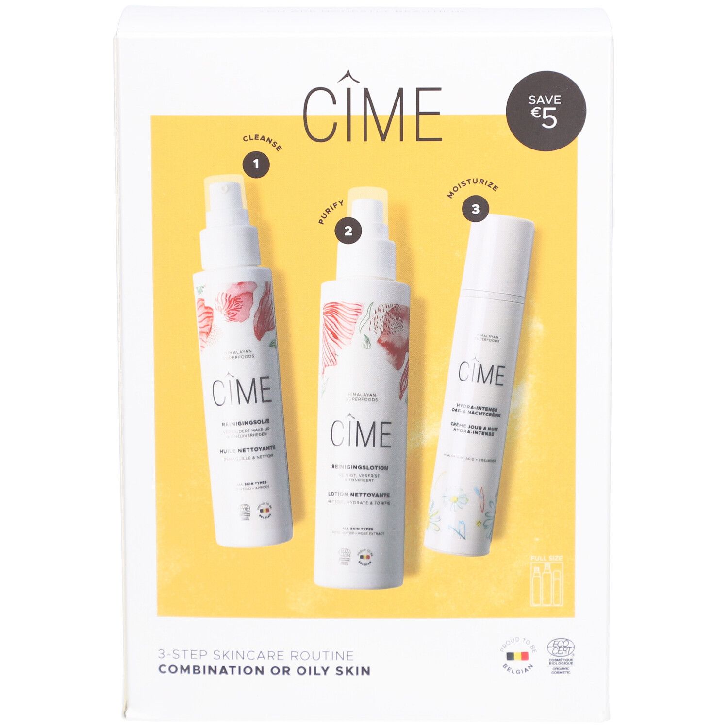 Cîme Skincare Box Daisy Delight voor Gemengde of Vette Huid
