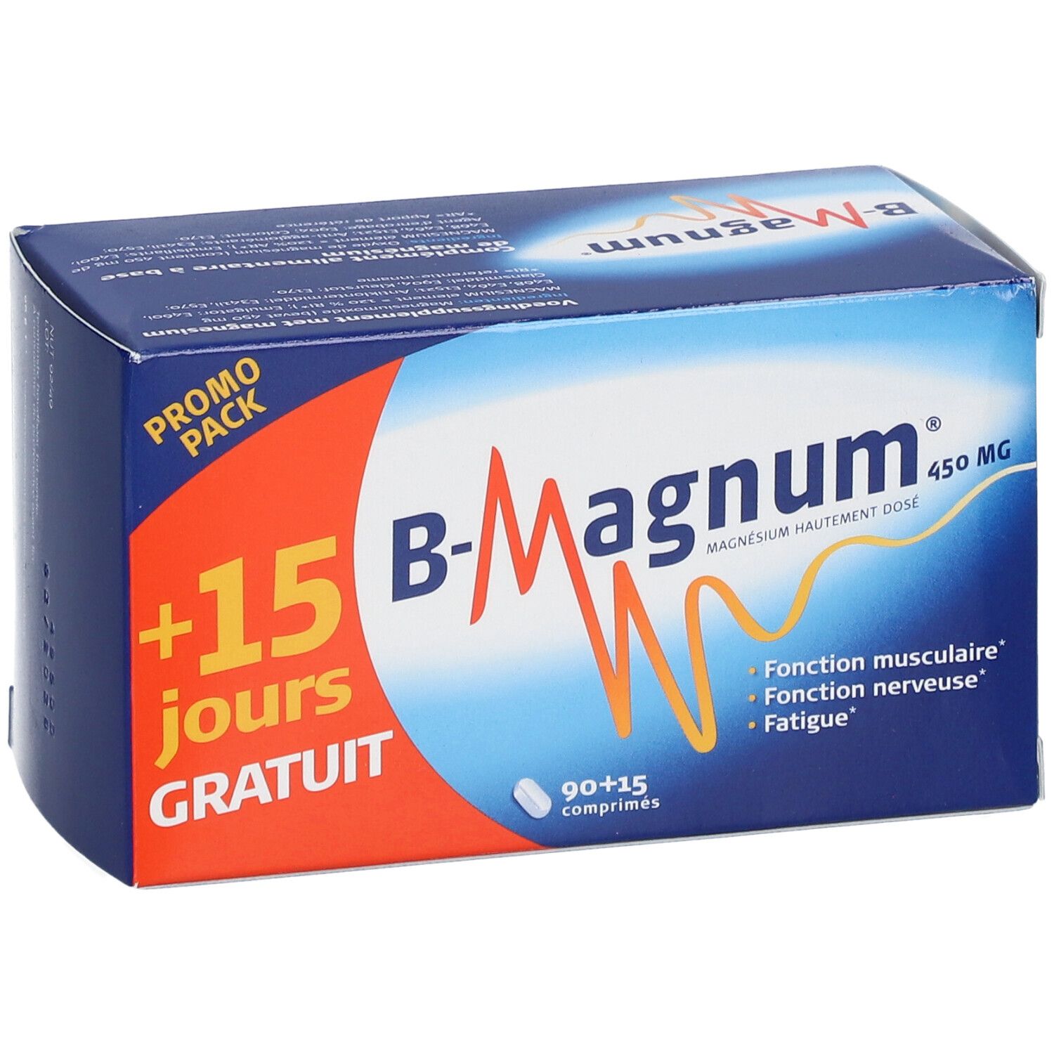 B-Magnum® 450 Mg + 15 Tabletten GRATIS 90+15 St - Farmaline