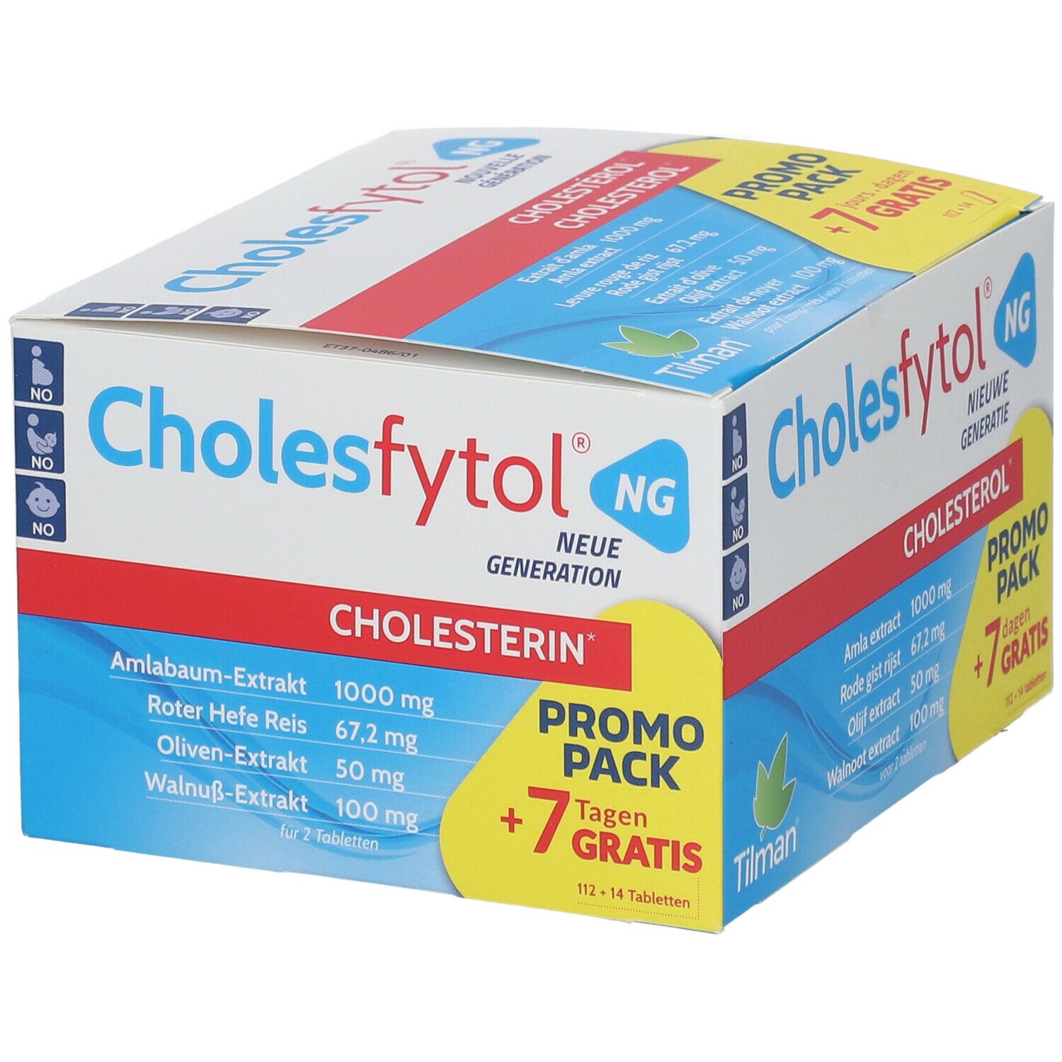 Cholesfytol NG + 14 Comprimés GRATUITS