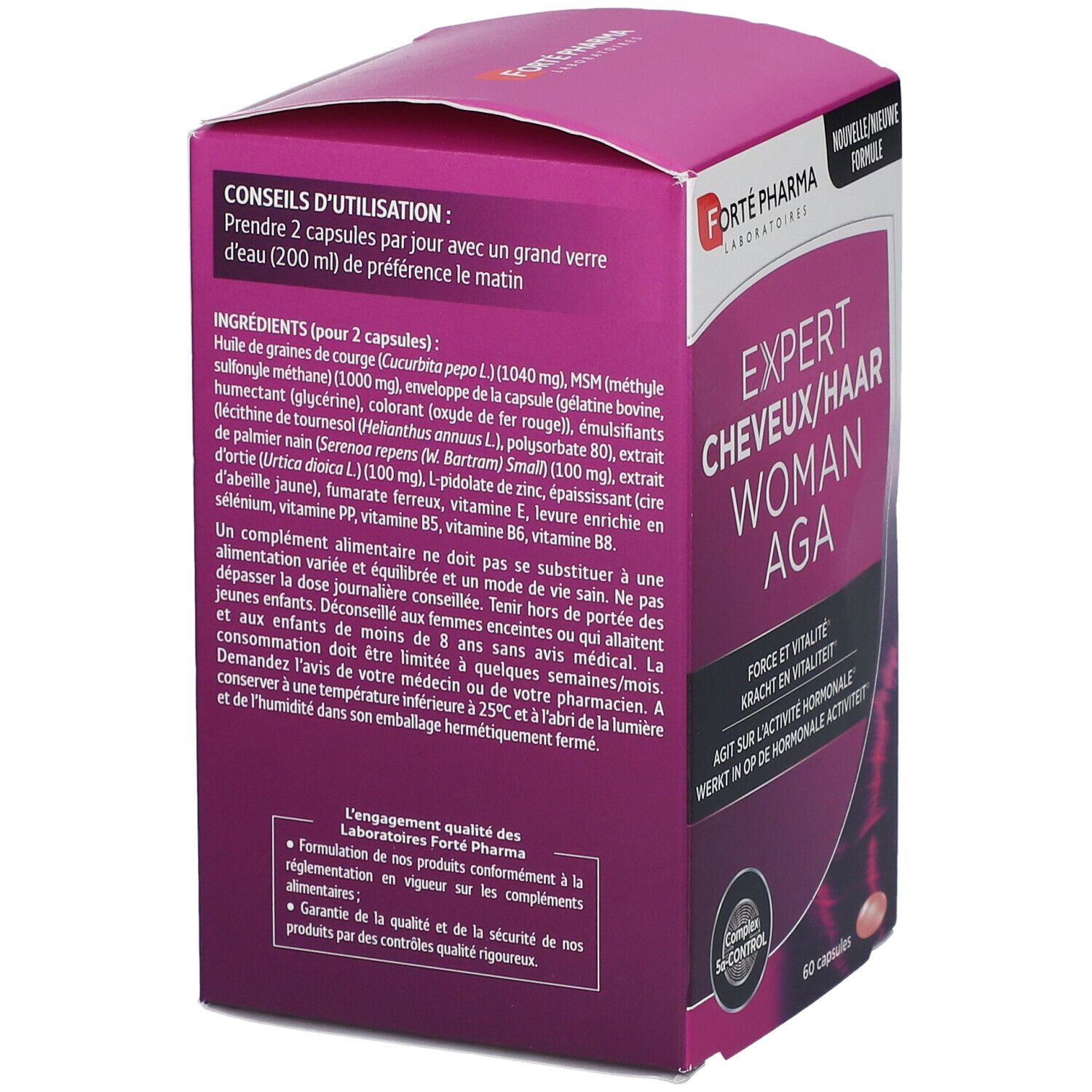 Forté Pharma Expert Cheveux Woman AGA
