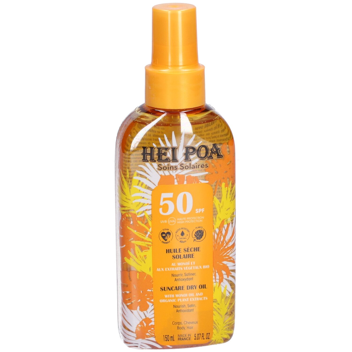 Hei Poa Suncare Huile Solaire SPF50