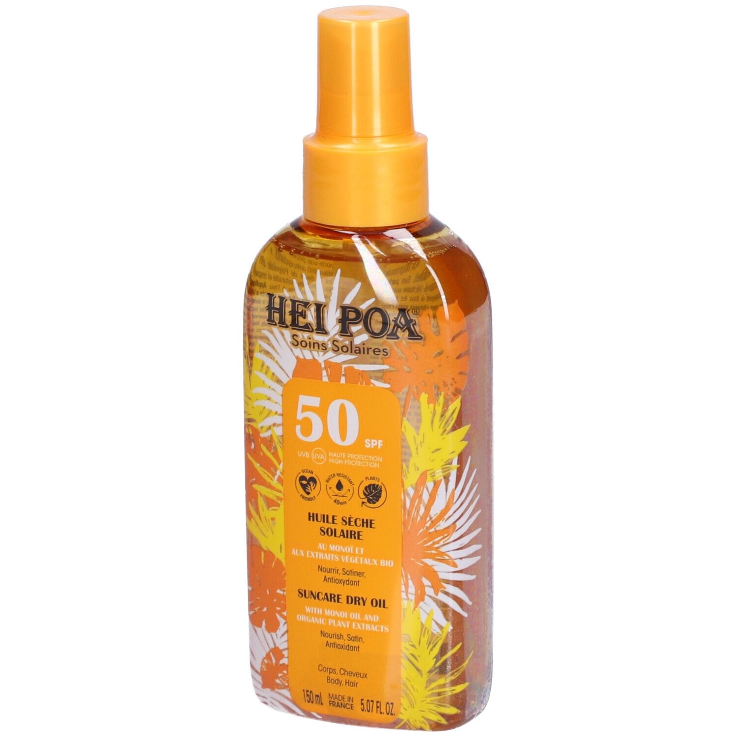 Hei Poa Suncare Huile Solaire SPF50