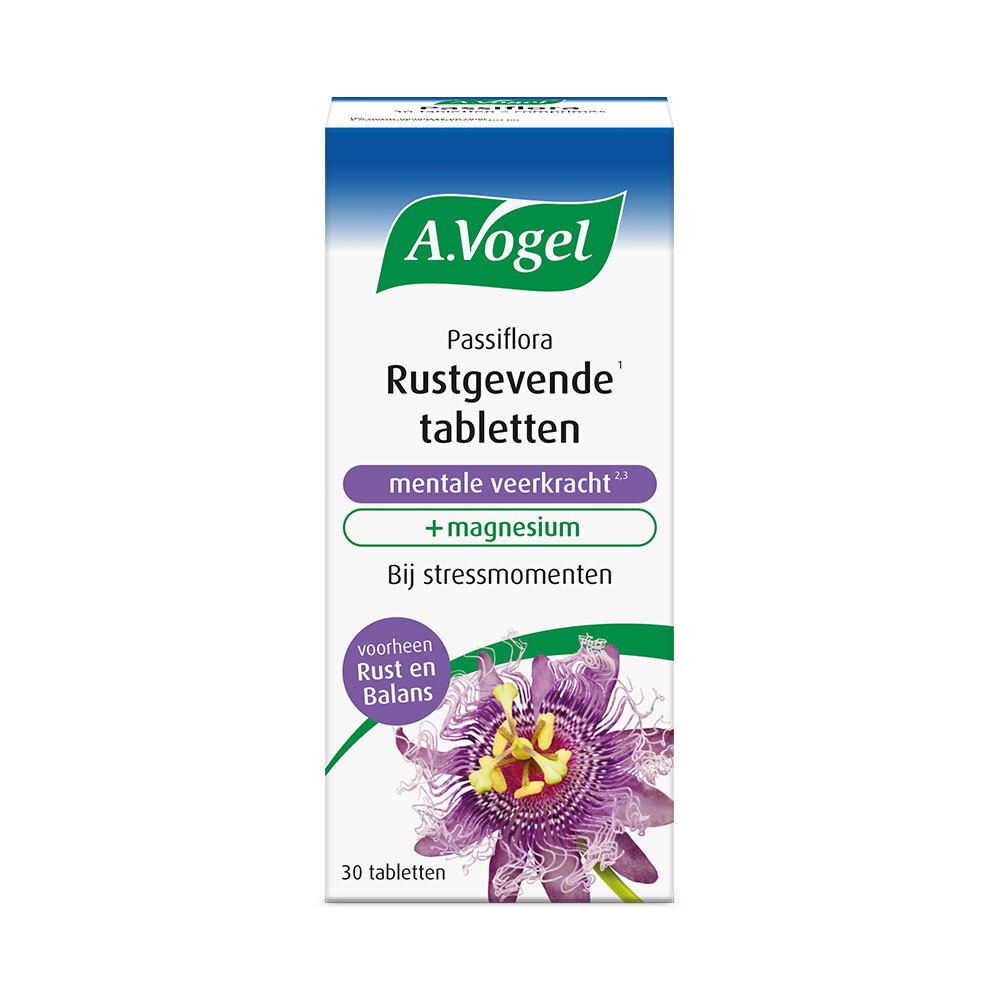 A.Vogel Passiflora Rustgevende Tabletten Mentale Veerkracht