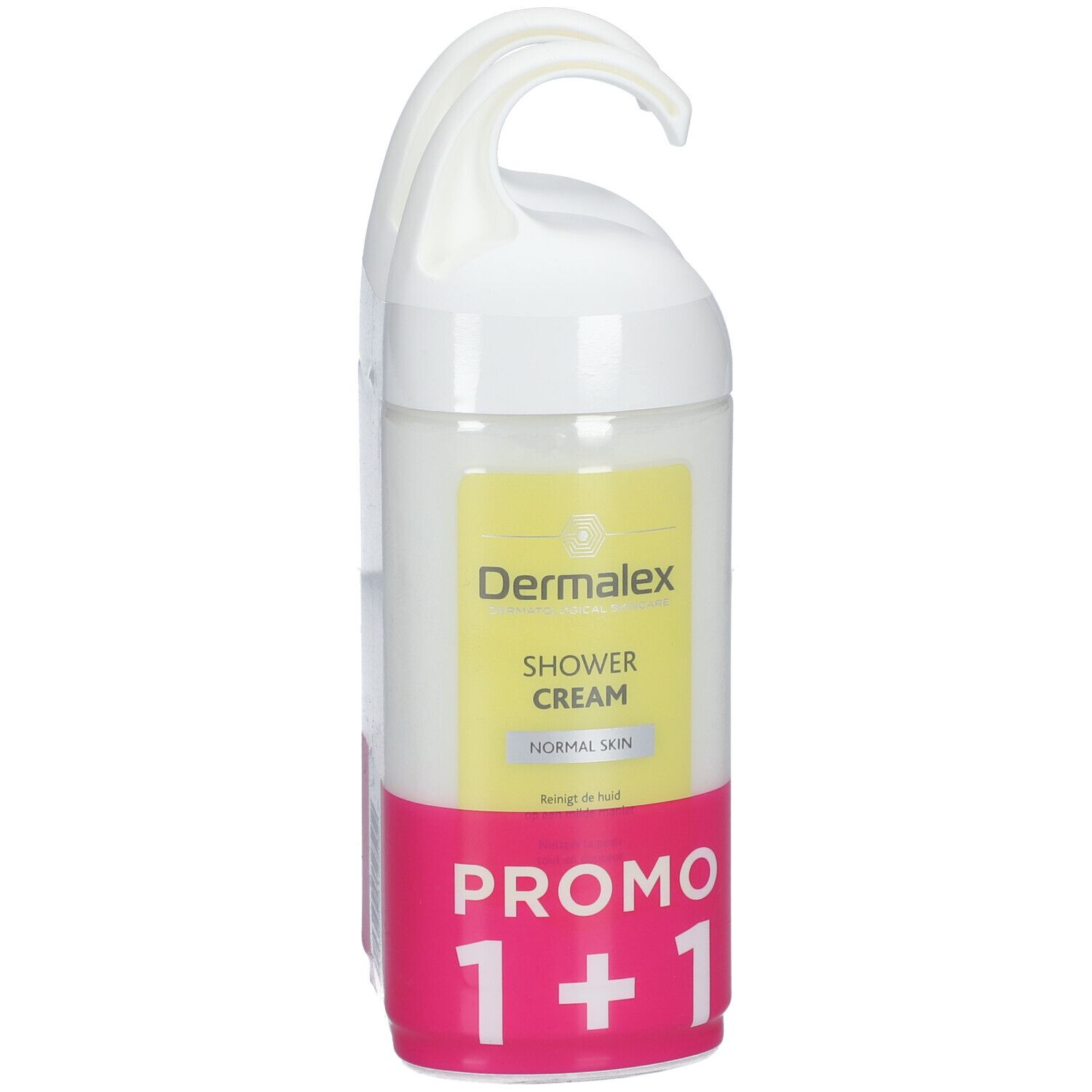 Dermalex Milde Douchecrème Normale Huid 1+1 GRATIS