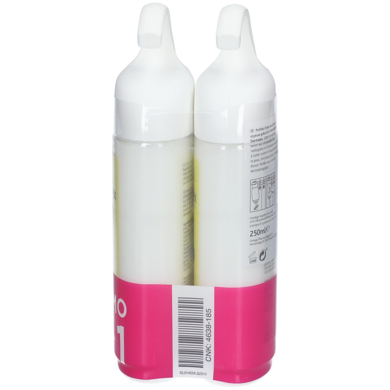 Dermalex Milde Douchecrème Normale Huid 1+1 GRATIS