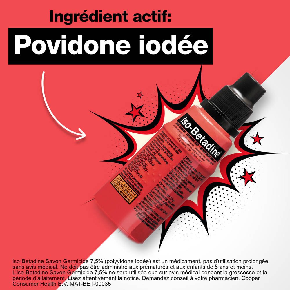 iso-Betadine® Savon Germicide 7,5 %