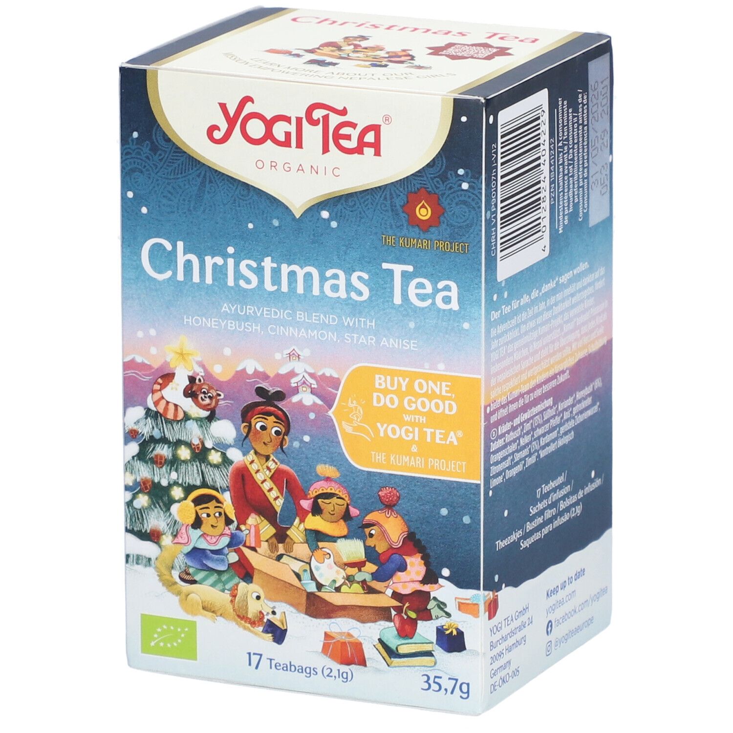 Yogi Tea® Christmas Tea 17 St farmaline.be