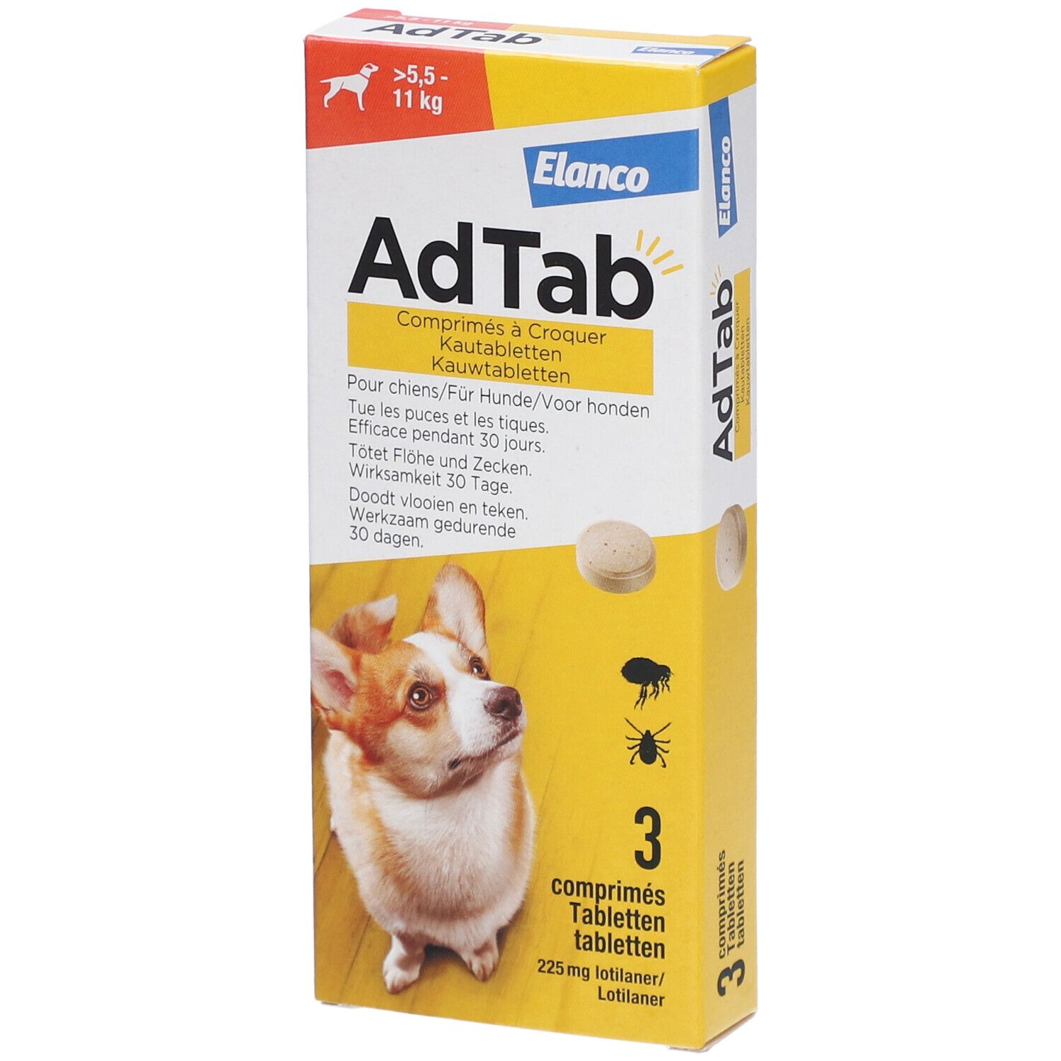 AdTab Chien > 5,5 Kg - 11 Kg