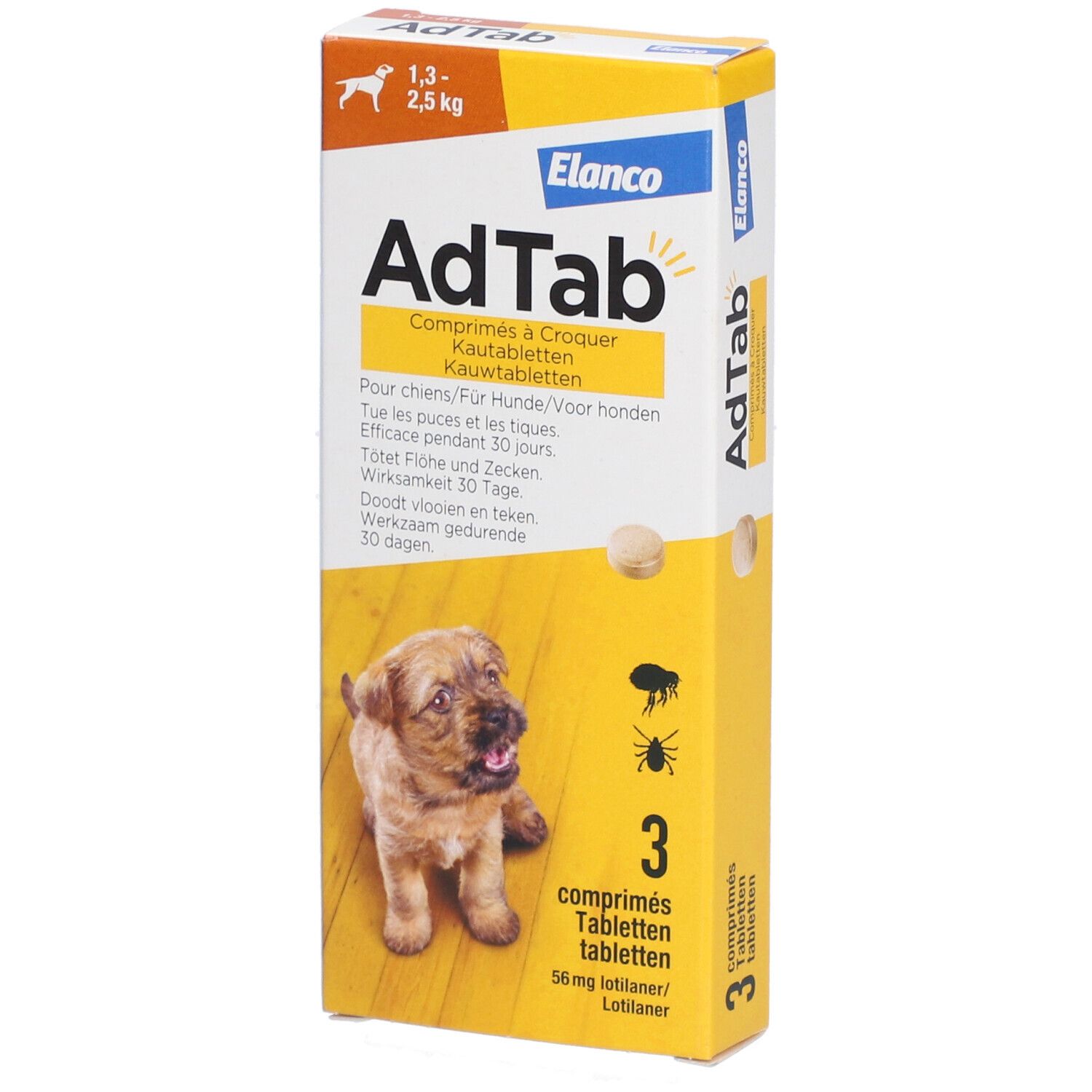 AdTab Chien 1,3 Kg - 2,5 Kg