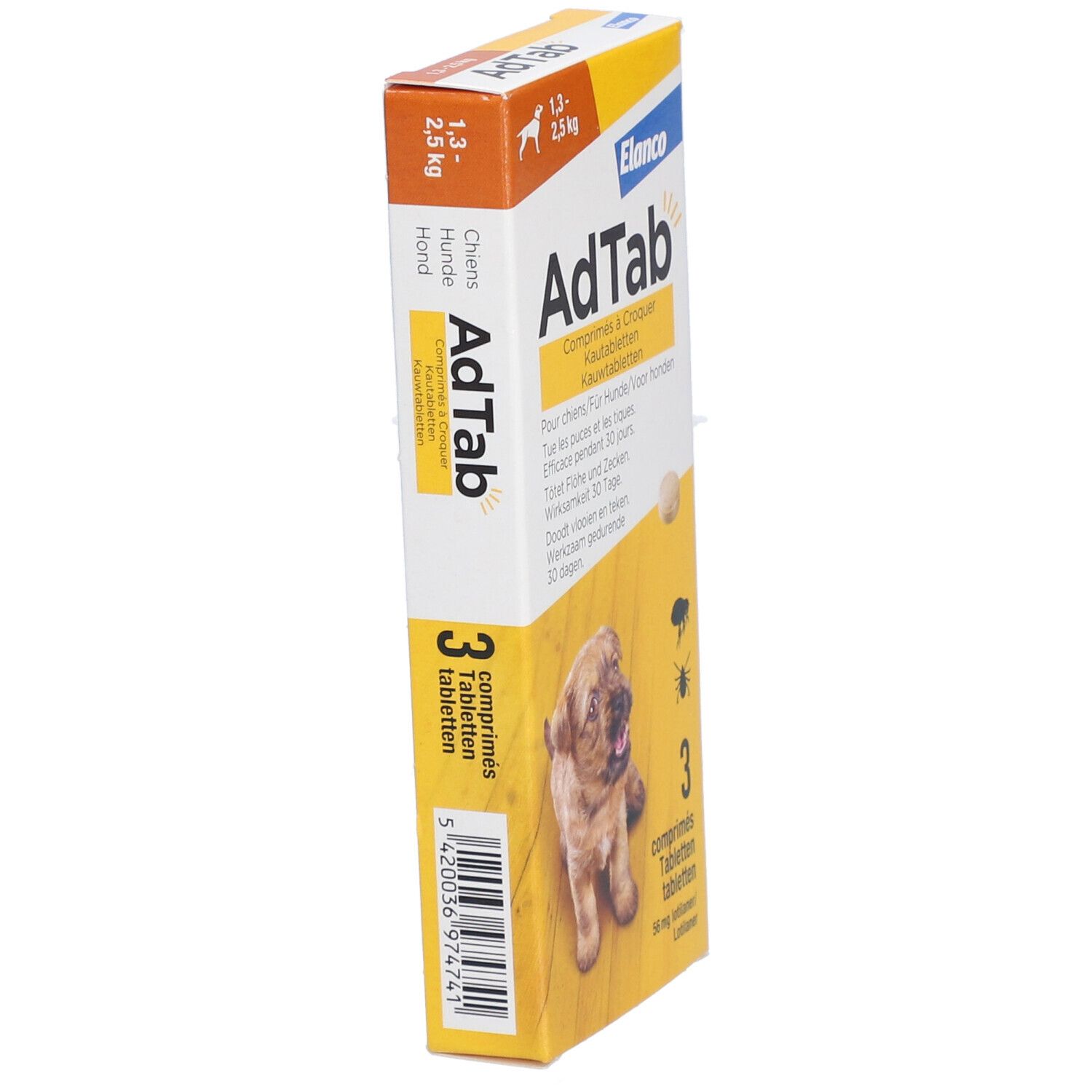 AdTab Chien 1,3 Kg - 2,5 Kg