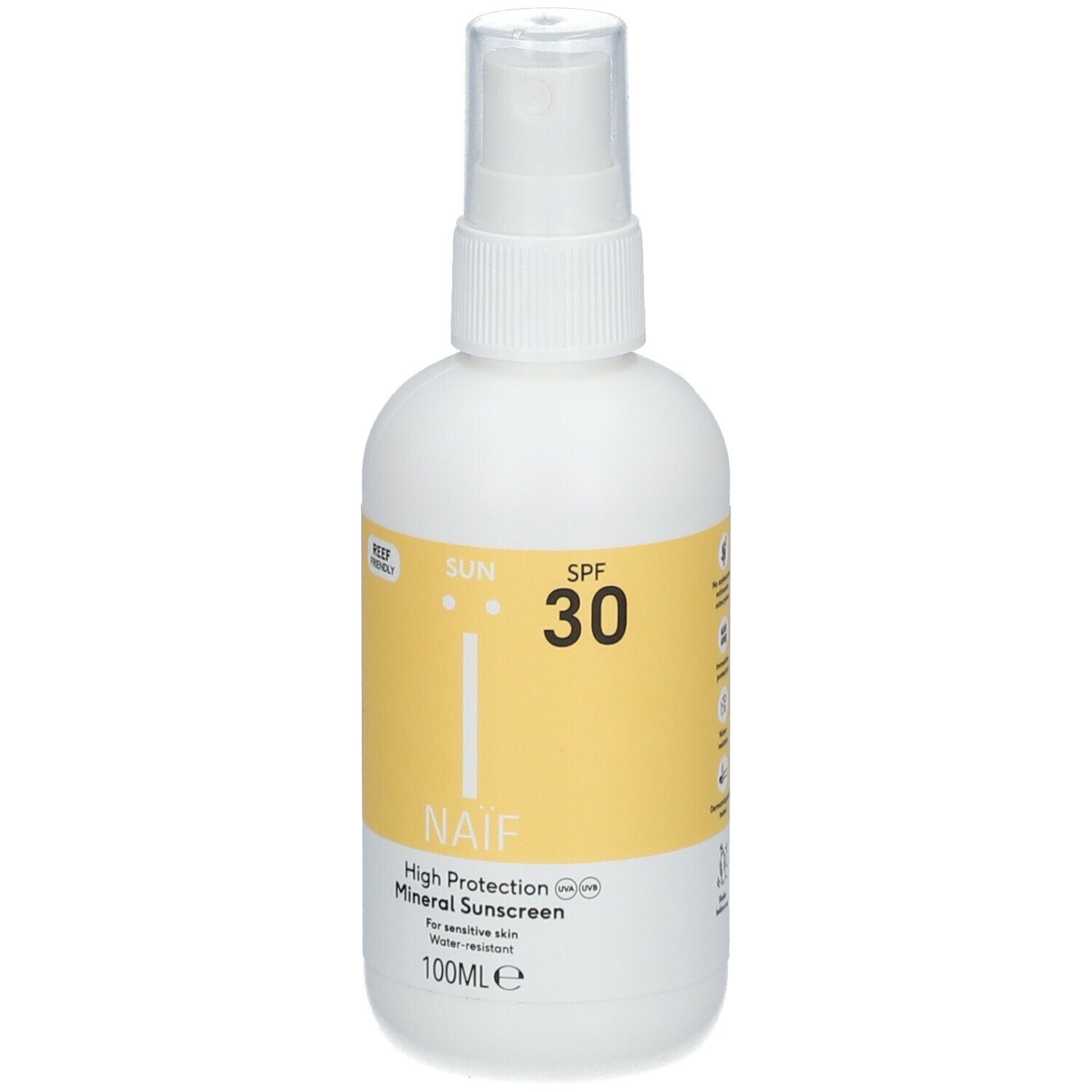 Naïf Sun Mineral Sunscreen Spray SPF30