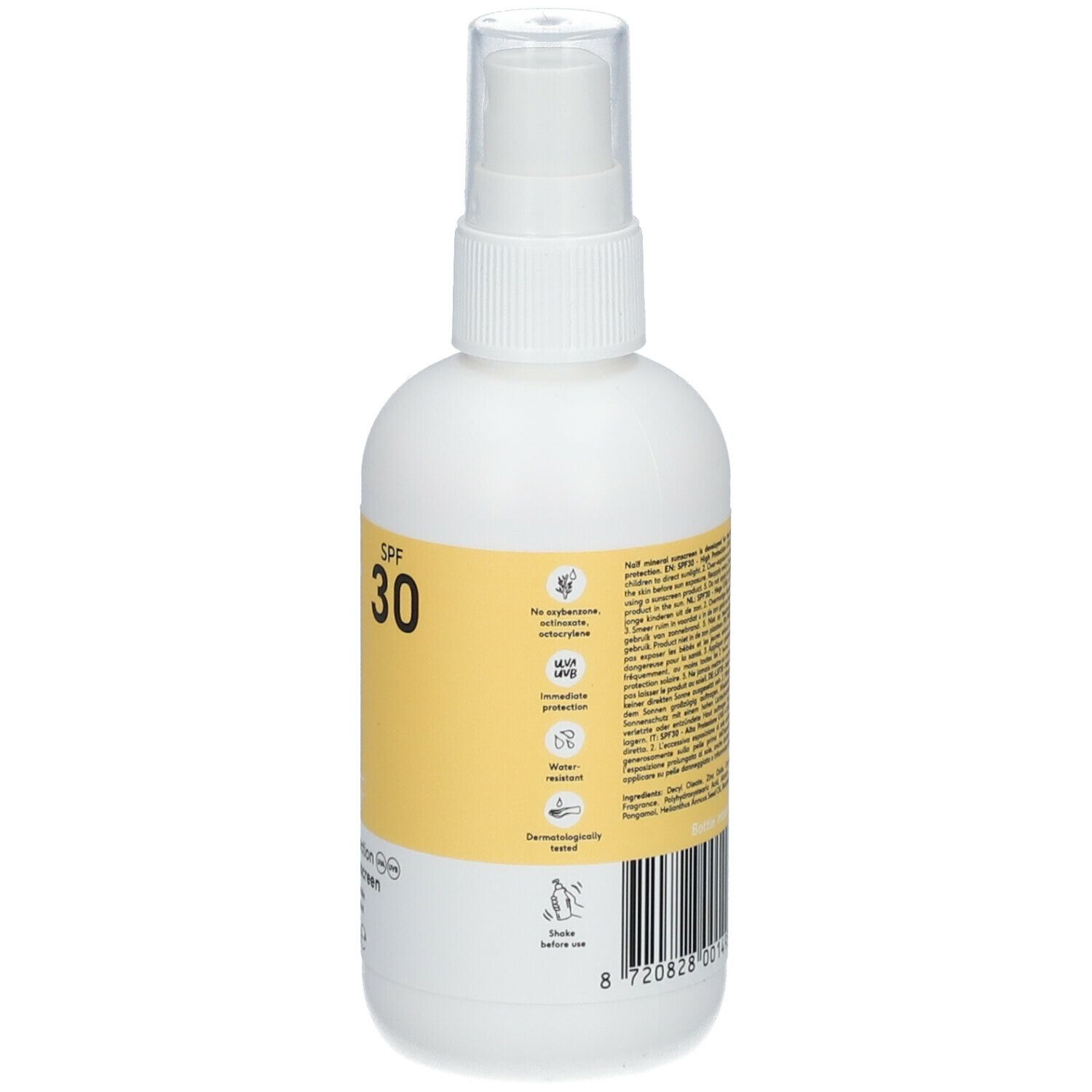 Naïf Sun Mineral Sunscreen Spray SPF30