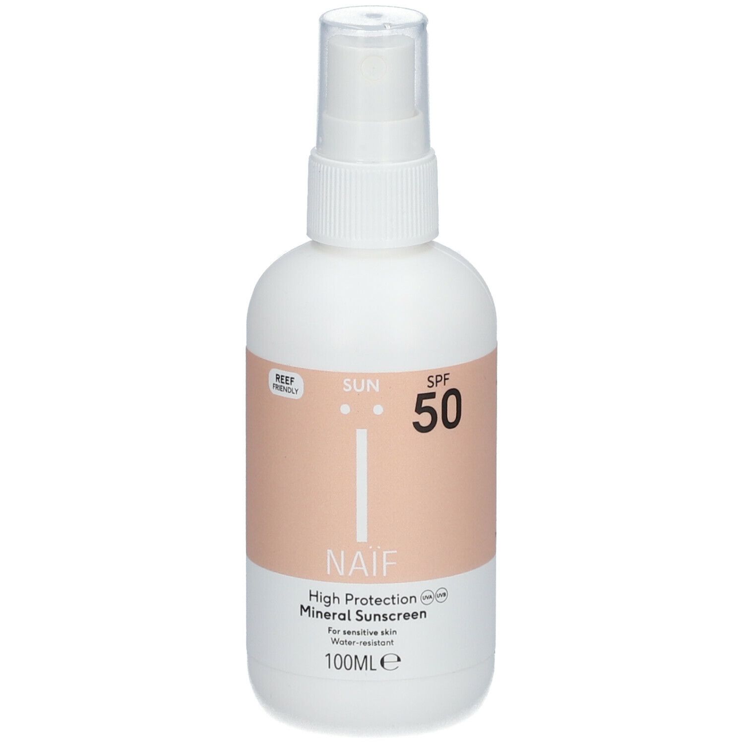 Naïf Sun Mineral Sunscreen Spray SPF50