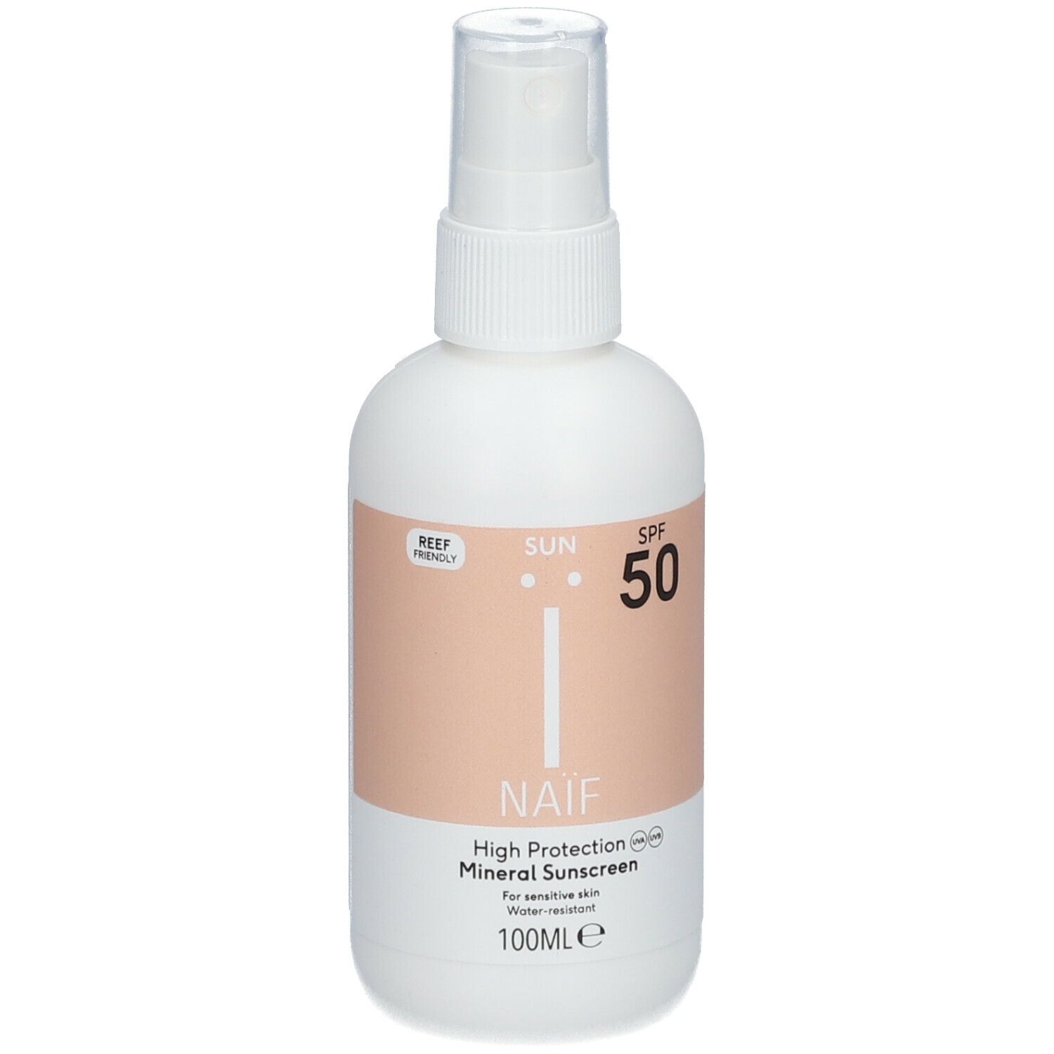 Naïf Sun Mineral Sunscreen Spray SPF50