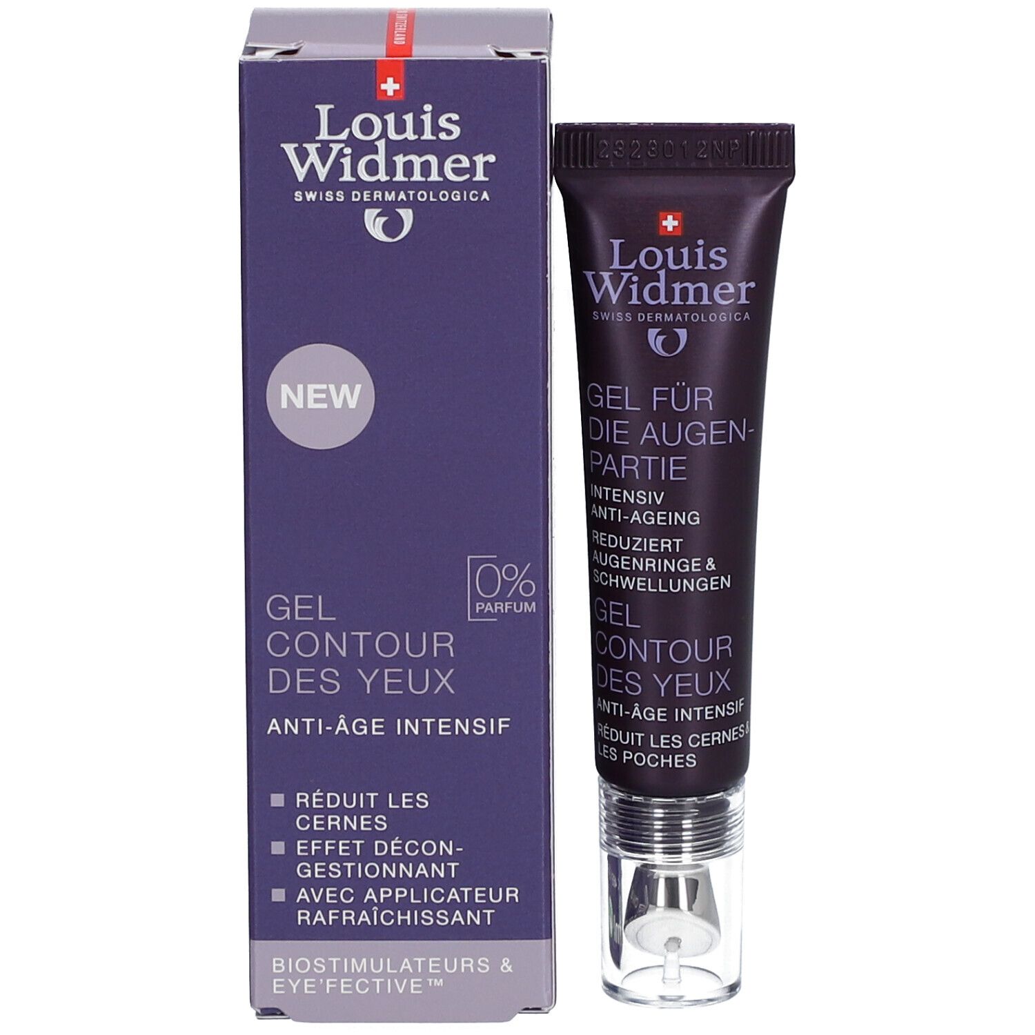 Louis Widmer Gel Contour des Yeux Anti-âge Intensif Sans Parfum