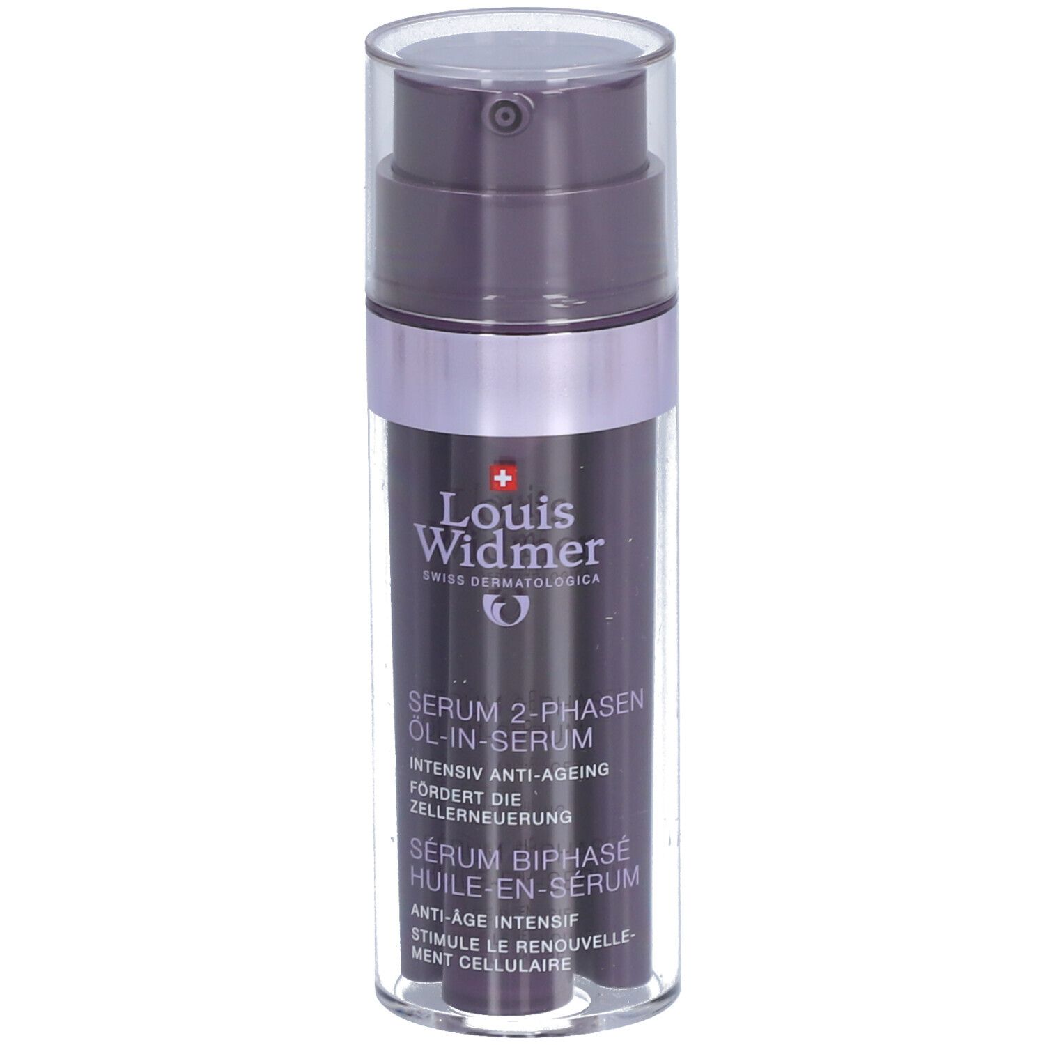 Louis Widmer Anti-Ageing Intensive Tweefasig Serum Olie-in-Serum Zonder Parfum