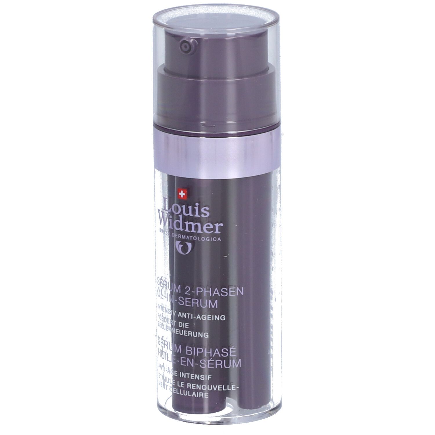 Louis Widmer Anti-Ageing Intensive Tweefasig Serum Olie-in-Serum Zonder Parfum