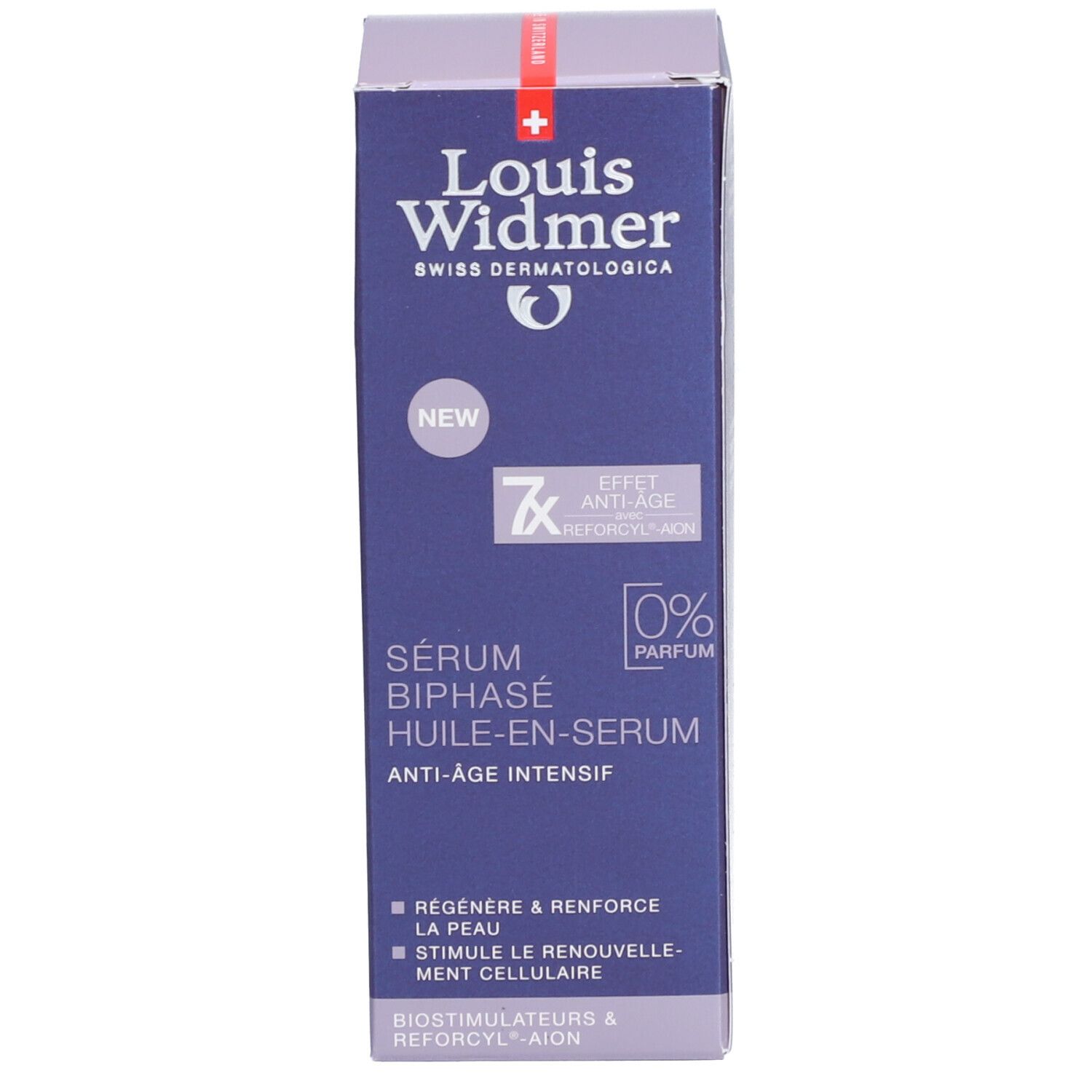 Louis Widmer Anti-Ageing Intensive Tweefasig Serum Olie-in-Serum Zonder Parfum