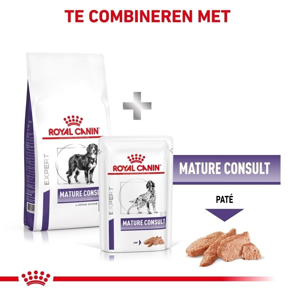 Royal Canin Expert Mature Consult L: Speciaal ontwikkelde voeding voor oudere honden.
