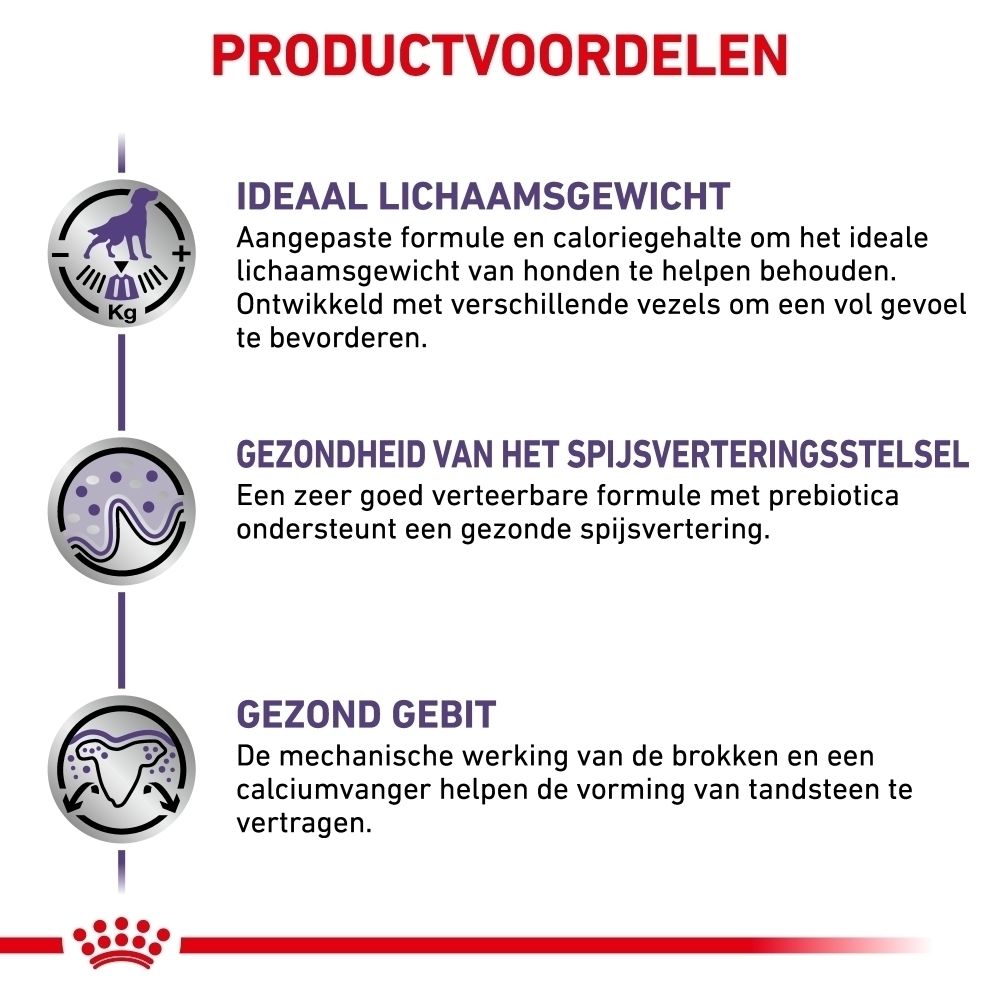 Hondensymbool met kg-gewichtsindicator voor ideaal lichaamsgewicht.