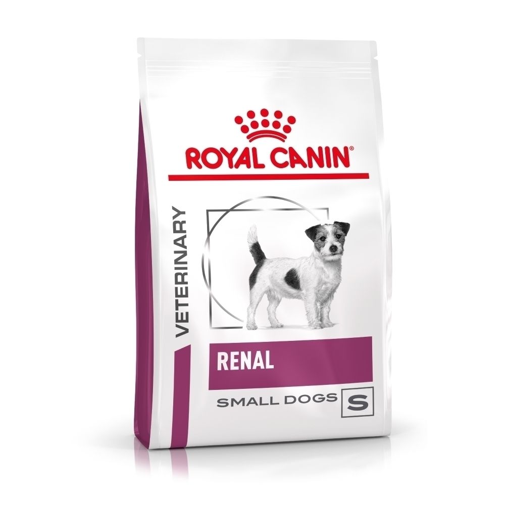 Verpakking ROYAL CANIN Renal voor kleine honden.