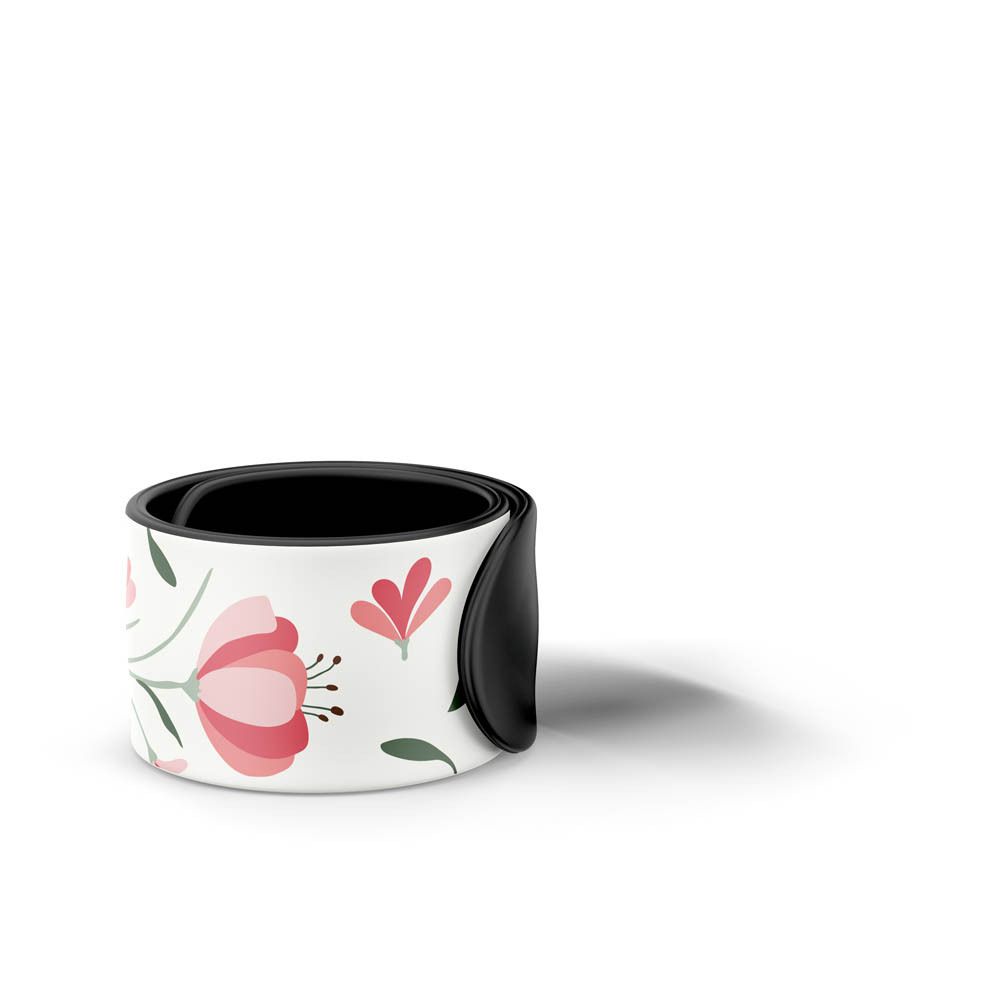 MANOUKA armband, oplaadbaar, 30 dagen bescherming, bloemenpatroon.