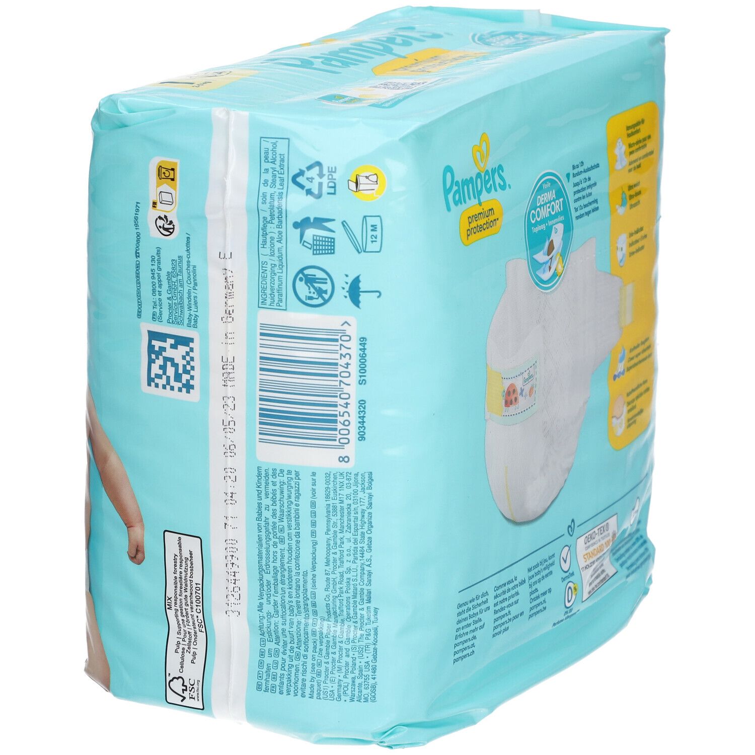 Pampers Premium Protection Maat 1
