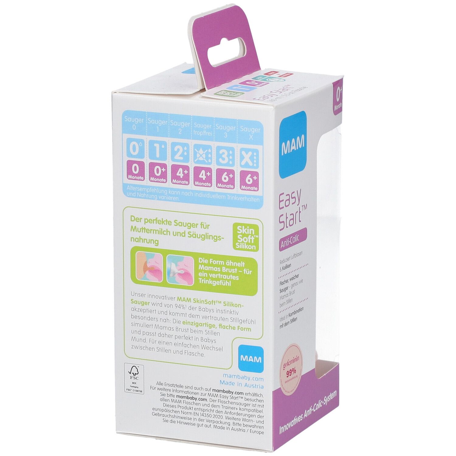 MAM Easy Start™ Anti-Colic Zuigfles 160ml