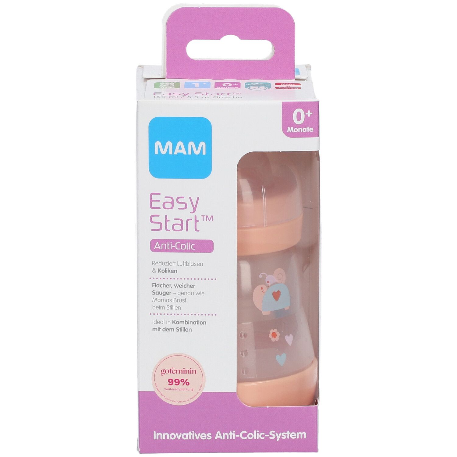 MAM Easy Start™ Anti-Colic Zuigfles 160ml