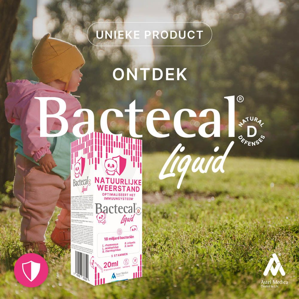 BACTECAL D Liquid flesje voor kinderen, 20 ml.