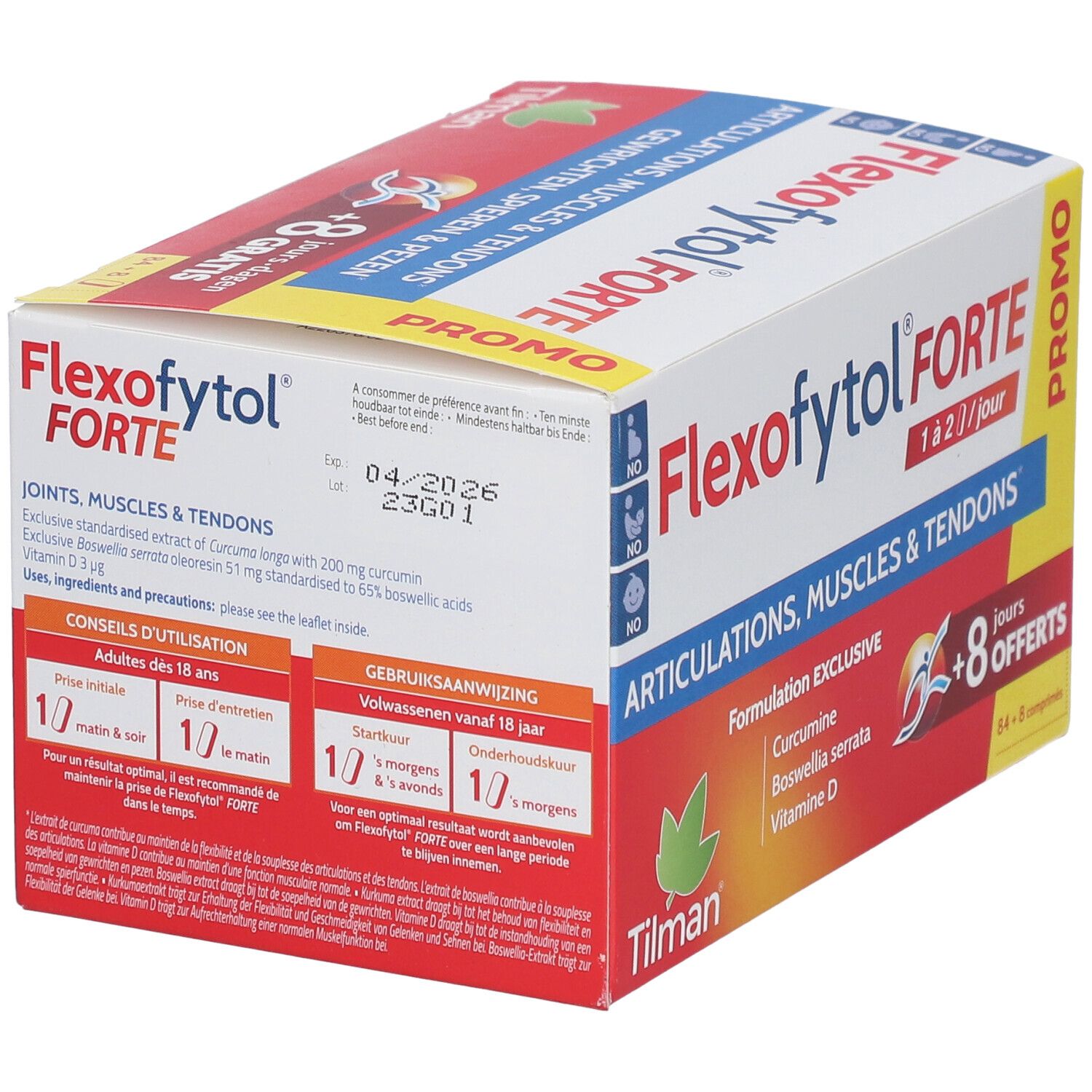 Flexofytol® Forte + 8 Tabletten GRATIS