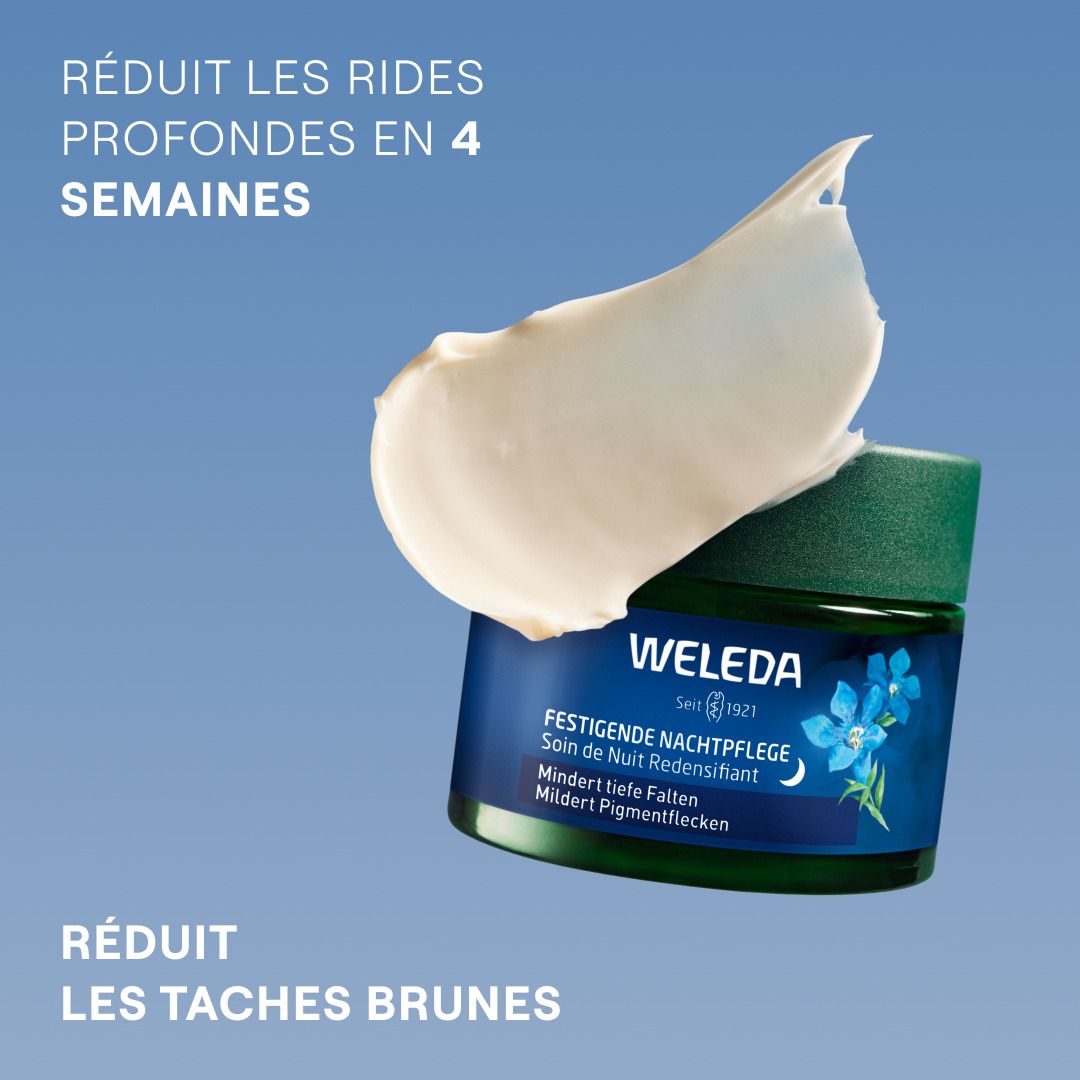 Weleda Gentiane Bleue & Edelweiss Crème de Nuit Redensifiante