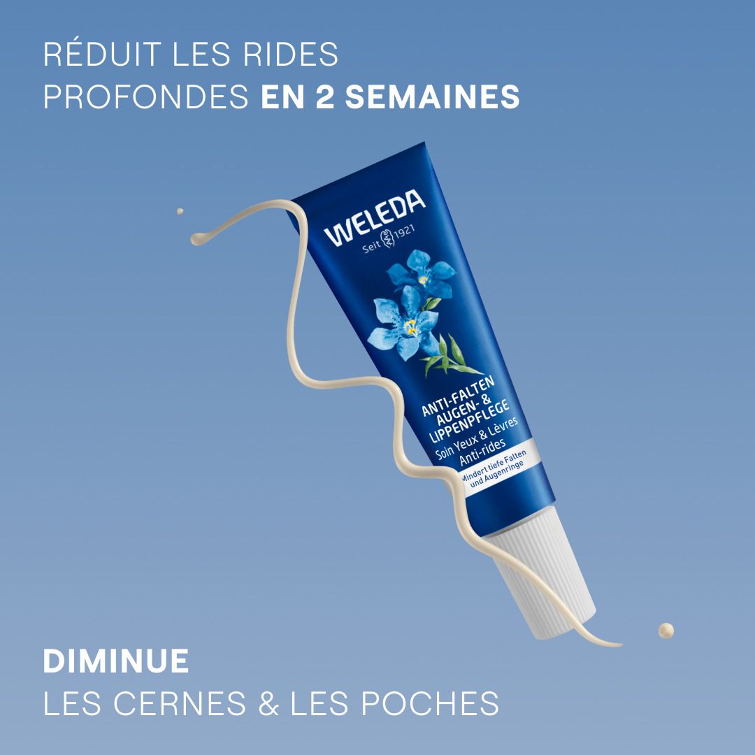 Weleda Gentiane Bleue & Edelweiss Crème Contour Yeux et Lèvres